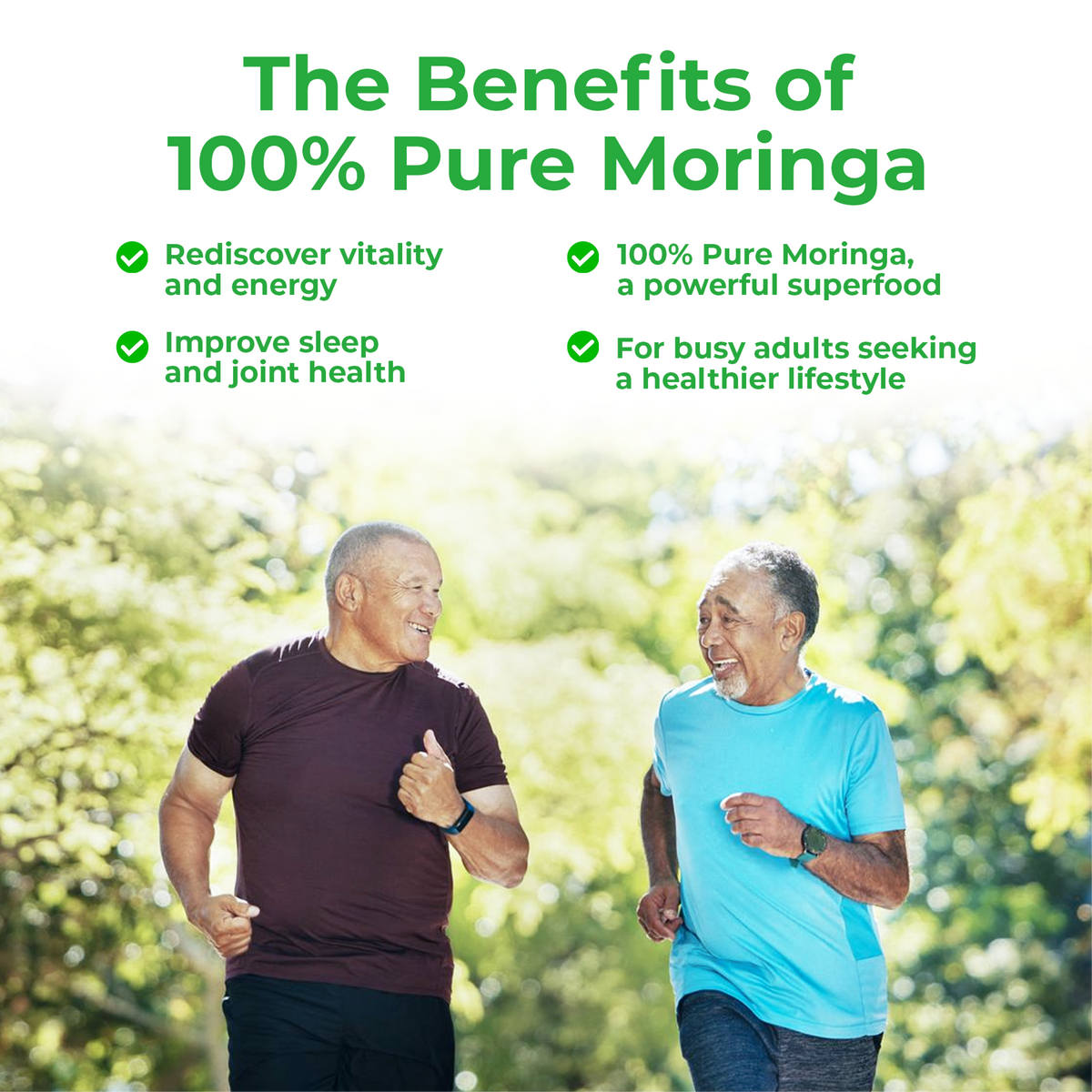 100% Pure Moringa – Nature’s Superfood for Pure Wellness