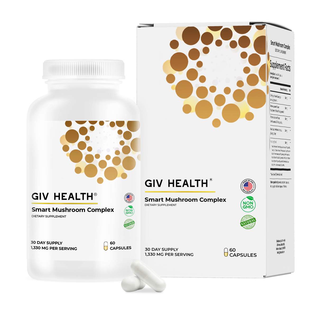 Smart Mushroom Complex - Advanced Brain + Immune Support