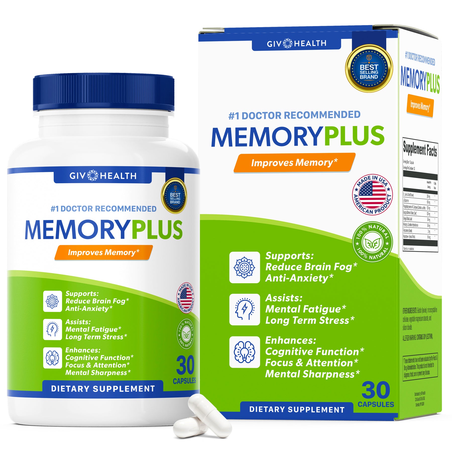 improve memory natural supplement for seniors